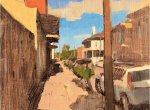 View-Down-Dauphine-Street-12x12