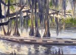 Setting-Sun-on-the-Tchefuncte-8x24