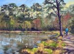 Morning-Walk-at-the-Pond-14x14
